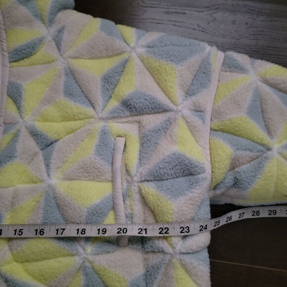 Free People Mountain High 3D Fleece Jacket Womens XS Cozy Insulated Gorpcore - Picture 6 of 7